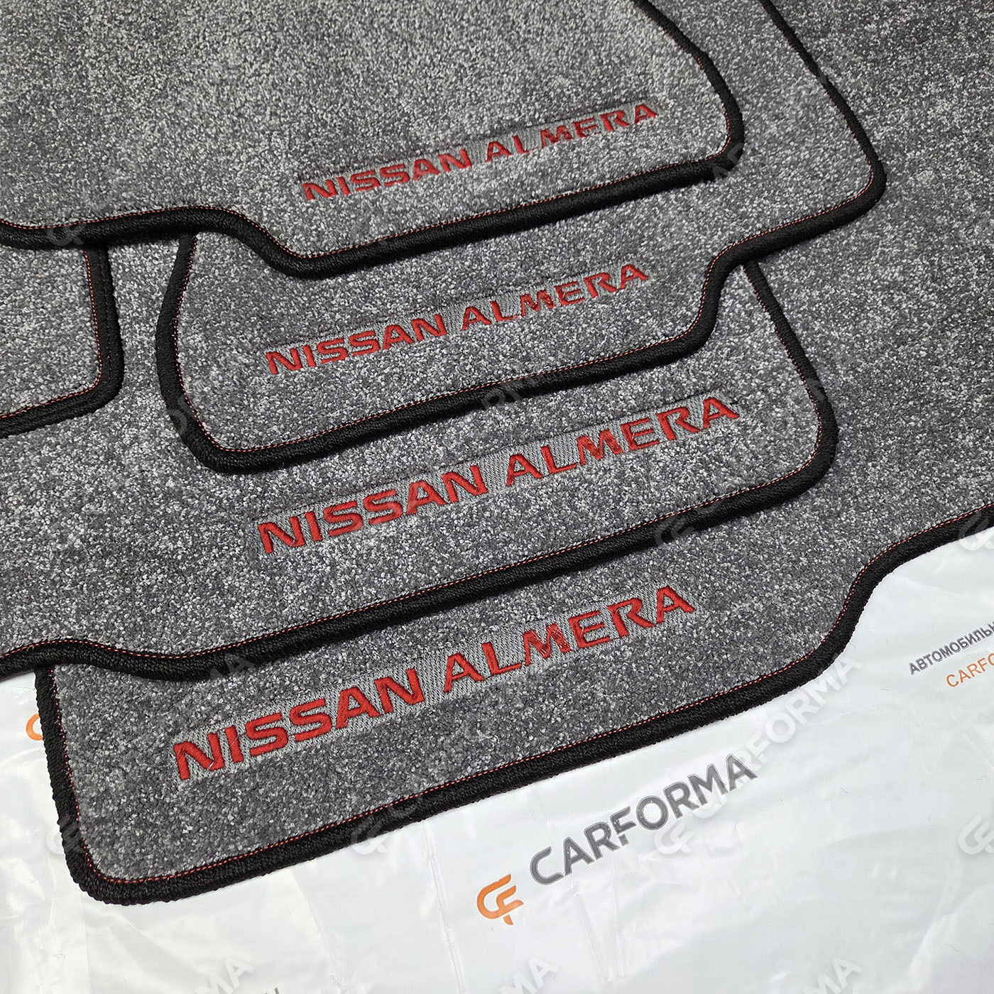 Ворсовые коврики на Nissan Almera Classic (B10) 2006&nbsp;-&nbsp;2013 в Симферополе
