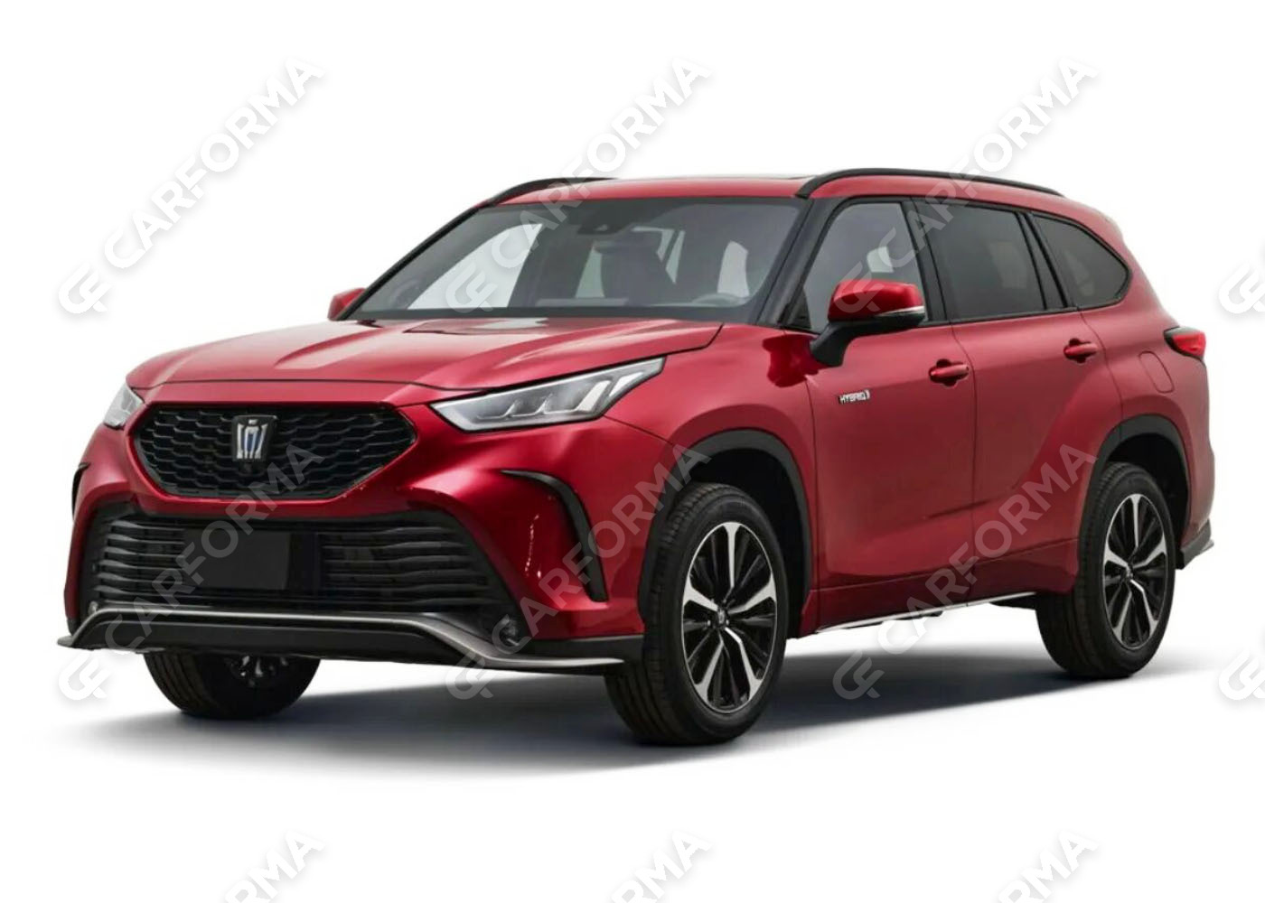 Ворсовые коврики на Toyota Crown Kluger 2021&nbsp;-&nbsp;2026