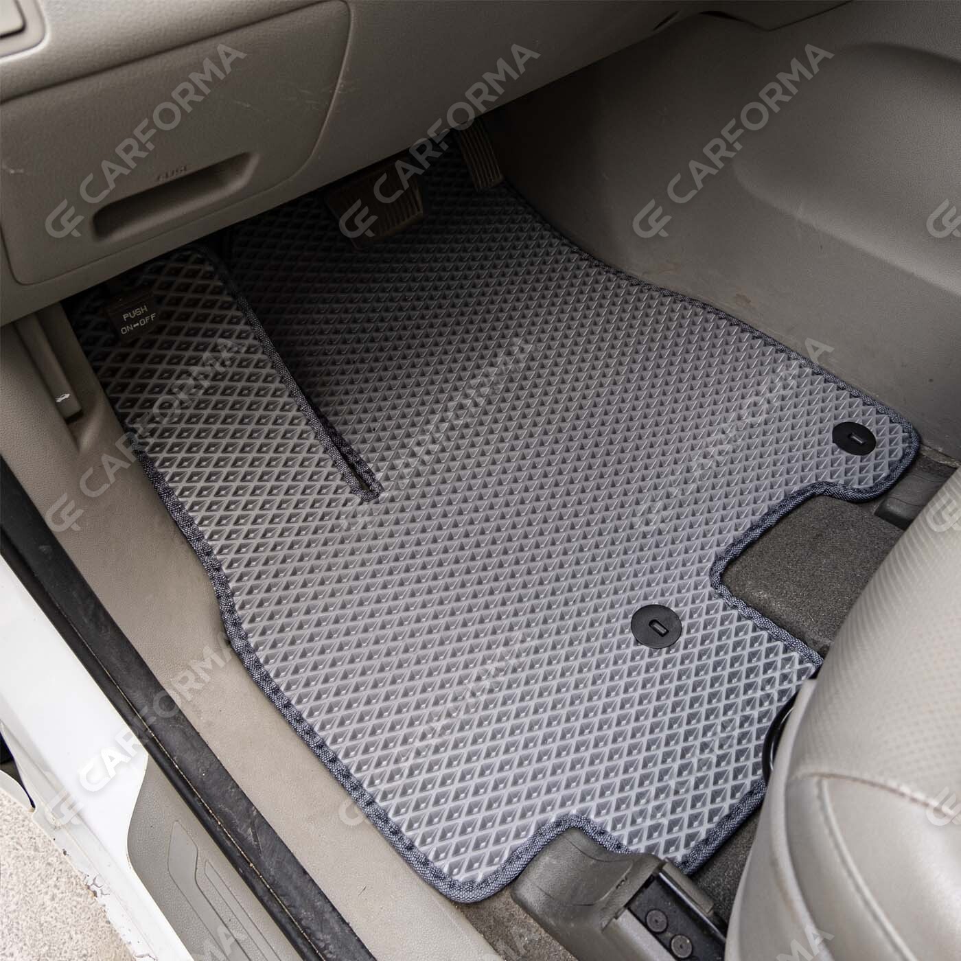 Ворсовые коврики на KIA Carnival III 7 мест 2014&nbsp;-&nbsp;2021 в Симферополе