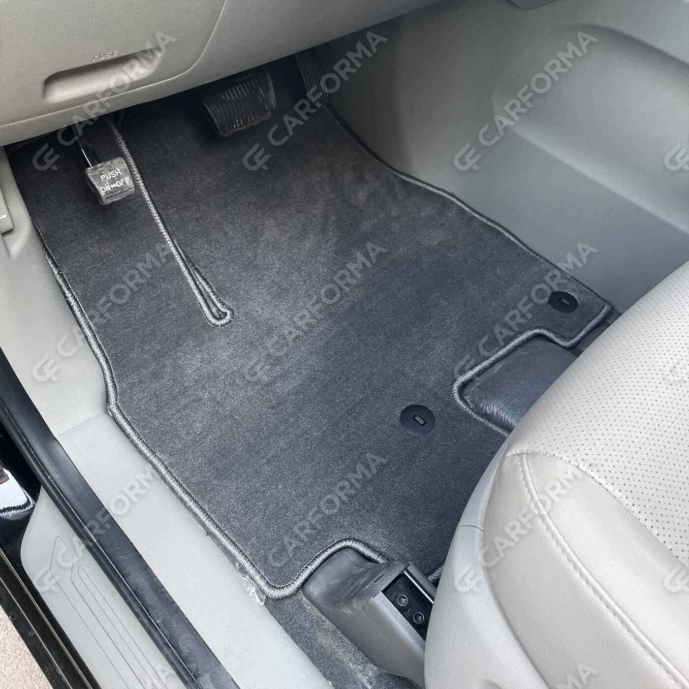 Ворсовые коврики на KIA Carnival III 7 мест 2014&nbsp;-&nbsp;2021 в Симферополе