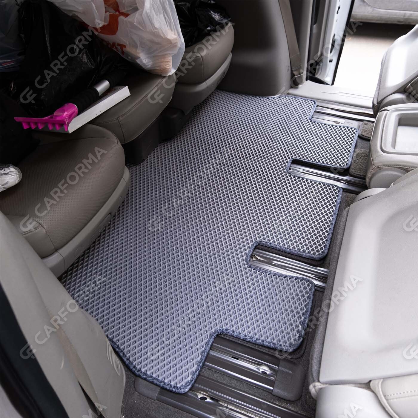 EVA коврики на KIA Carnival III 9 мест и 11 мест 2014&nbsp;-&nbsp;2021 в Симферополе