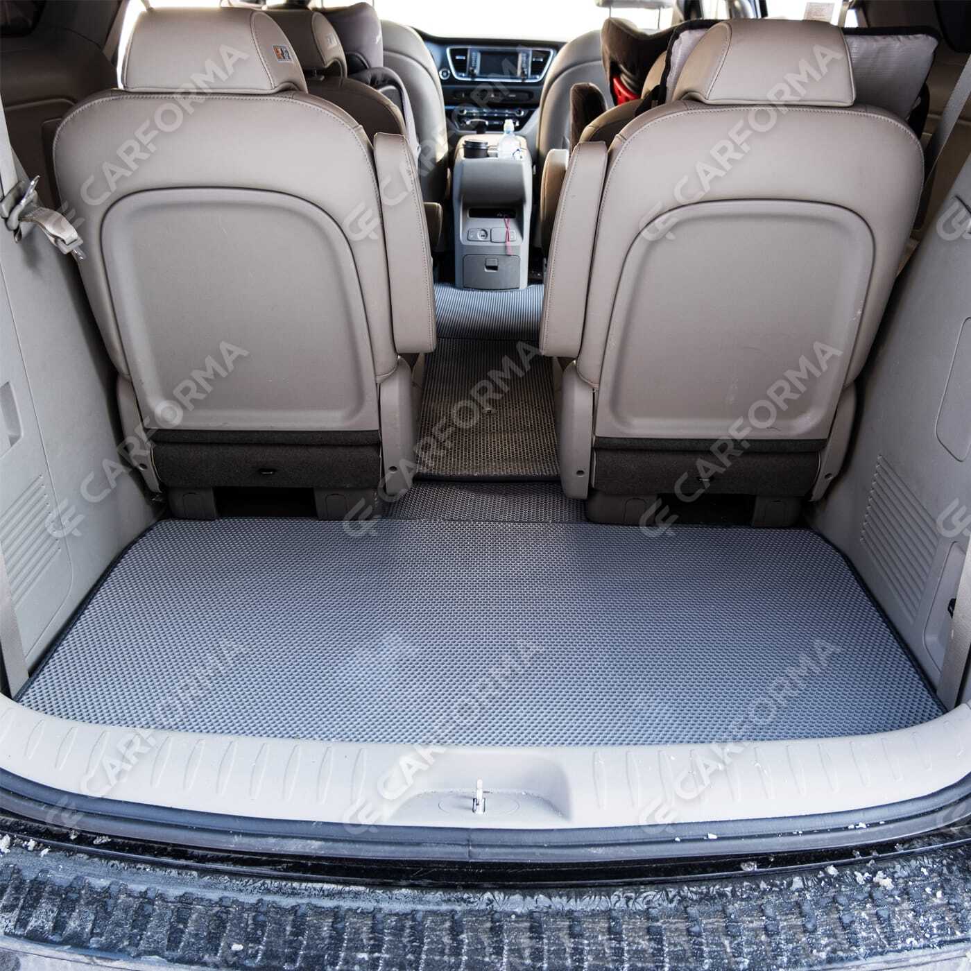 EVA коврики на KIA Carnival III 9 мест и 11 мест 2014&nbsp;-&nbsp;2021 в Симферополе