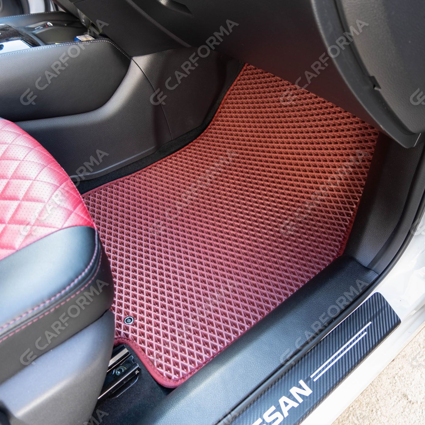Водительские eva коврики Nissan Qashqai (J11) (Россия и Китай) 2015&nbsp;-&nbsp;2024 в Симферополе