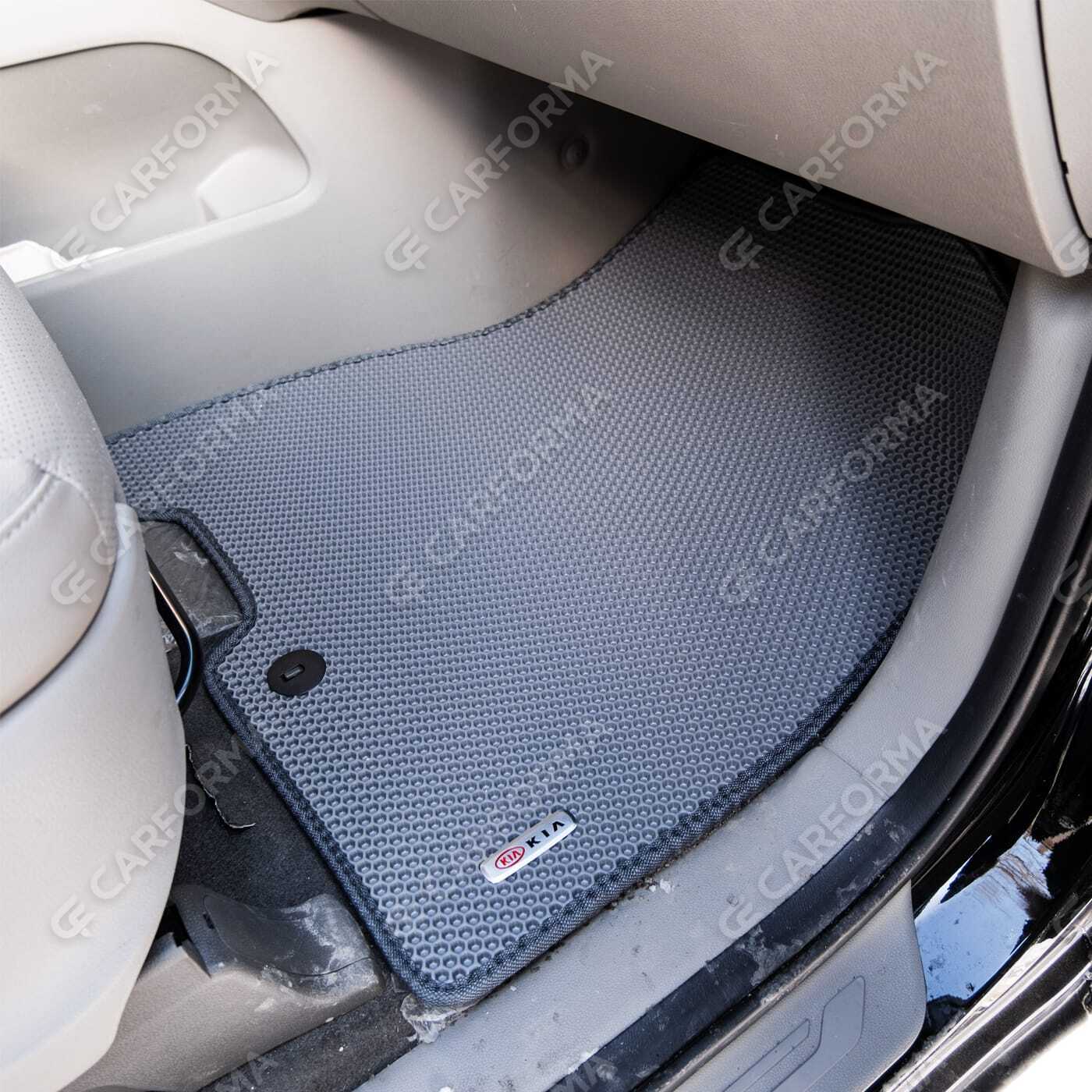 Ворсовые коврики на KIA Carnival III 7 мест 2014&nbsp;-&nbsp;2021 в Симферополе