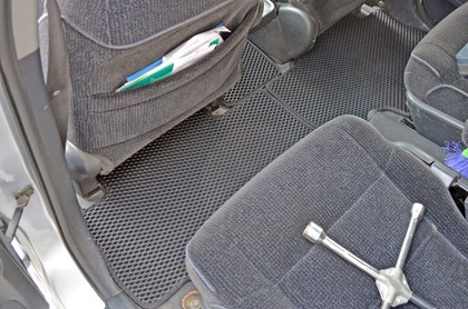 Ворсовые коврики на Honda Odyssey II 1998 - 2004 в Симферополе
