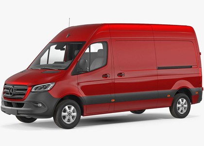 EVA коврики на Mercedes Sprinter (W907/W910) 2018 - 2025 в Симферополе