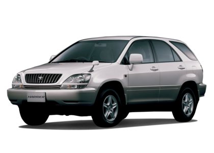 Ворсовые коврики на Toyota Harrier I 1997 - 2003 в Симферополе