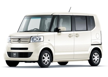 Ворсовые коврики на Honda N-BOX I 2011 - 2017 в Симферополе