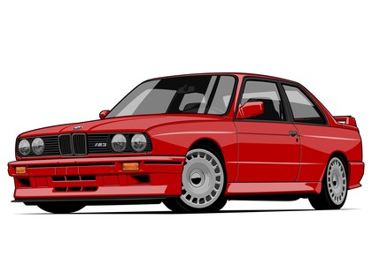 Ворсовые коврики на BMW 3 (E30) 1982 - 1994 в Симферополе