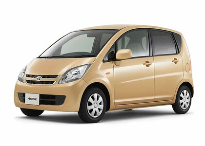 Ворсовые коврики на Daihatsu Move VI 2006&nbsp;-&nbsp;2010 в Симферополе