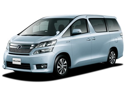 Ворсовые коврики на Toyota Vellfire (H20) 2008 - 2015 в Симферополе