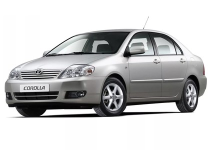 Ворсовые коврики на Toyota Corolla (E12) 2000 - 2007 в Симферополе
