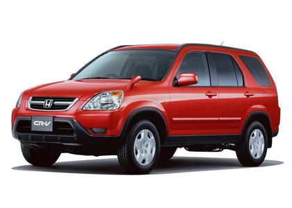 Ворсовые коврики на Honda CR-V II 2001 - 2006 в Симферополе