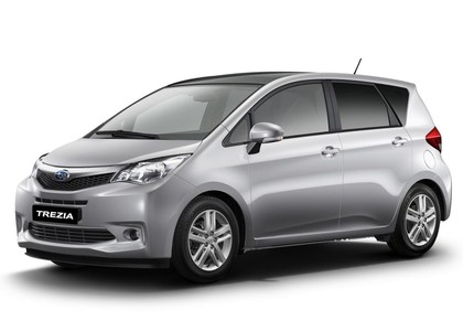 EVA коврики на Subaru Trezia 2010 - 2016 в Симферополе