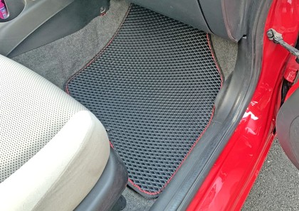 Ворсовые коврики на Honda Fit I 2001 - 2007 в Симферополе