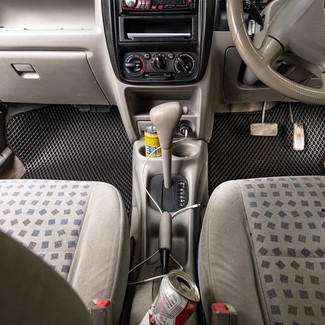 Ворсовые коврики на Mazda Demio I (DW) 1996 - 2002 в Симферополе