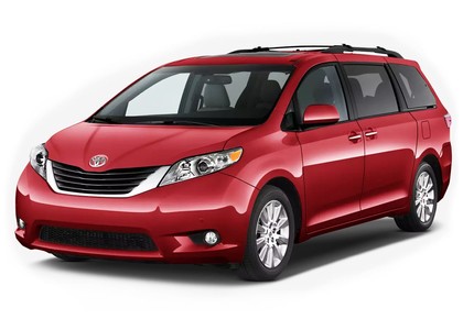 EVA коврики на Toyota Sienna III 2010 - 2020 в Симферополе