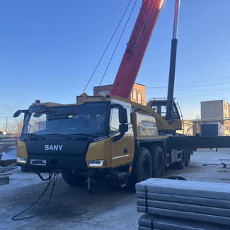 Ворсовые коврики на Спецтехника Автокран STC800T5  в Симферополе