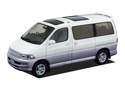 Ворсовые коврики на Toyota Hiace Regius (xH10) 1997 - 2002 в Симферополе
