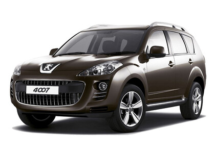 Ворсовые коврики на Peugeot 4007 2007 - 2012 в Симферополе