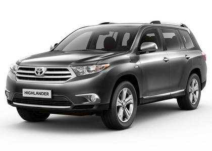 Коврики на Toyota Highlander II 2007 - 2013 в Симферополе