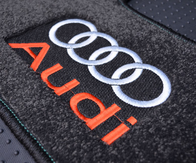 Ворсовые коврики на Audi A4 (B8) 2007 - 2015 в Симферополе