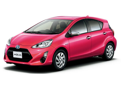 Ворсовые коврики на Toyota Aqua (P10) 2011 - 2021 в Симферополе