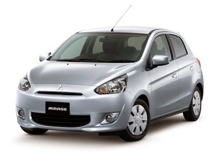 Ворсовые коврики на Mitsubishi Mirage VI 2012 - 2025 в Симферополе