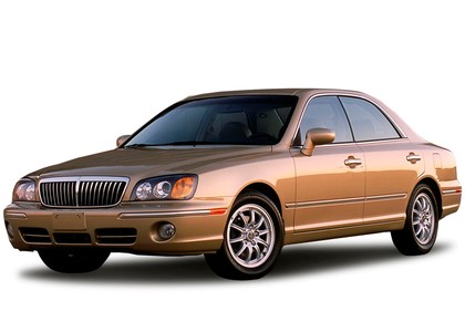 Ворсовые коврики на Hyundai XG 1998 - 2005 в Симферополе