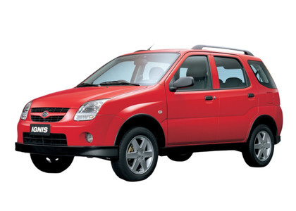 Ворсовые коврики на Suzuki Ignis 2000 - 2008 в Симферополе