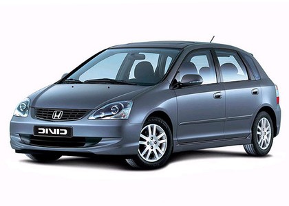 Коврики на Honda Civic VII 5d 2000 - 2005 в Симферополе