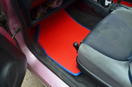 Ворсовые коврики на Honda Fit I 2001 - 2007 в Симферополе