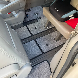 Ворсовые коврики на KIA Carnival III 7 мест 2014&nbsp;-&nbsp;2021 в Симферополе