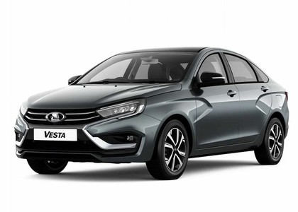 EVA коврики на Lada (ВАЗ) Vesta рестайлинг 2022 - 2025 в Симферополе
