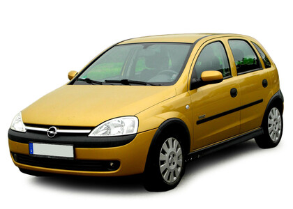 Ворсовые коврики на Opel Corsa C 2000 - 2006 в Симферополе