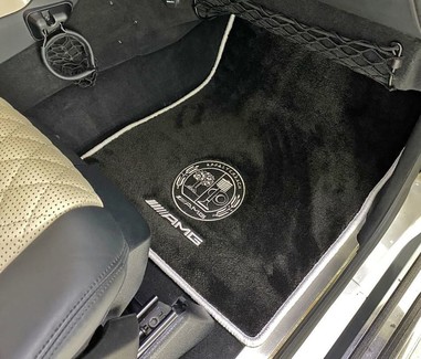 Ворсовые коврики на Mercedes G (W463) рестайлинг 2001 - 2018 в Симферополе