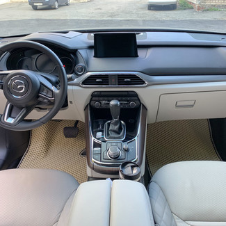 Ворсовые коврики на Mazda CX9 II 2015 - 2025 в Симферополе