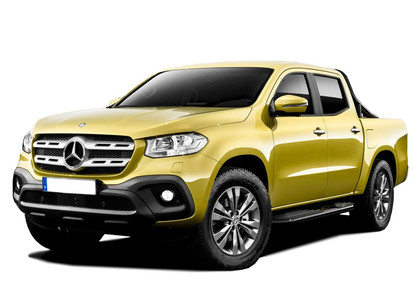 Ворсовые коврики на Mercedes X-Class 2017 - 2020 в Симферополе