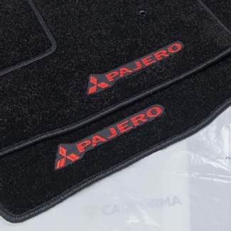 Ворсовые коврики на Mitsubishi Pajero IV 2006 - 2021 в Симферополе