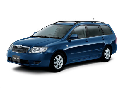 Ворсовые коврики на Toyota Corolla Fielder (E12) 2001 - 2006 в Симферополе