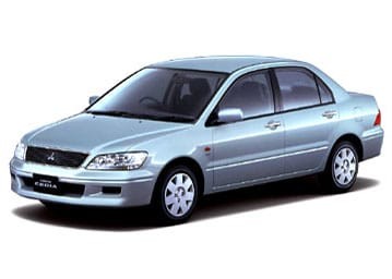 Ворсовые коврики на Mitsubishi Lancer Cedia 2000 - 2004 в Симферополе