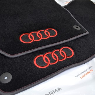Ворсовые коврики на Audi A4 (B8) 2007 - 2015 в Симферополе