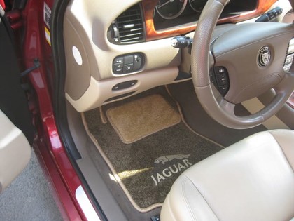 Ворсовые коврики на Jaguar S-Type 1998 - 2008 в Симферополе