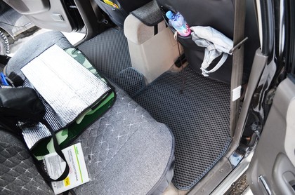 EVA коврики на Mitsubishi Pajero Sport I 1998 - 2009 в Симферополе