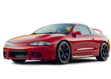 Ворсовые коврики на Mitsubishi Eclipse II 1994 - 1999 в Симферополе