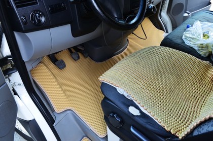 Ворсовые коврики на Volkswagen Crafter I 2006 - 2017 в Симферополе