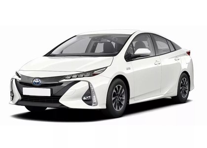 Ворсовые коврики на Toyota Prius PHV (50) 2016 - 2023 в Симферополе