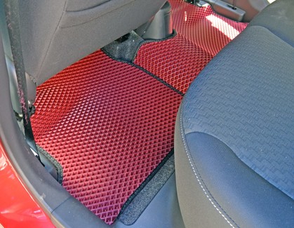 Ворсовые коврики на Mitsubishi Mirage VI 2012 - 2025 в Симферополе