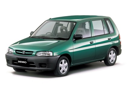 Ворсовые коврики на Mazda Demio I (DW) 1996 - 2002 в Симферополе