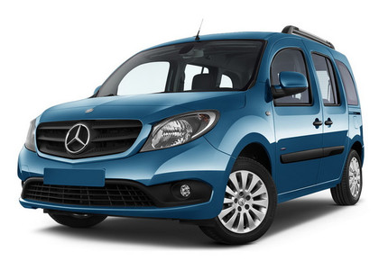 Ворсовые коврики на Mercedes Citan (W415) 2012 - 2020 в Симферополе
